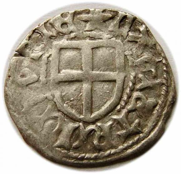 Szeląg Bernd von Borch Zakon Kawalerów Mieczowych Rewal (1)