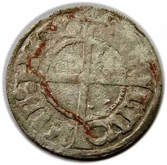 Szeląg Herman von Bruggenei Zakon Kawalerów Mieczowych Rewal (2)