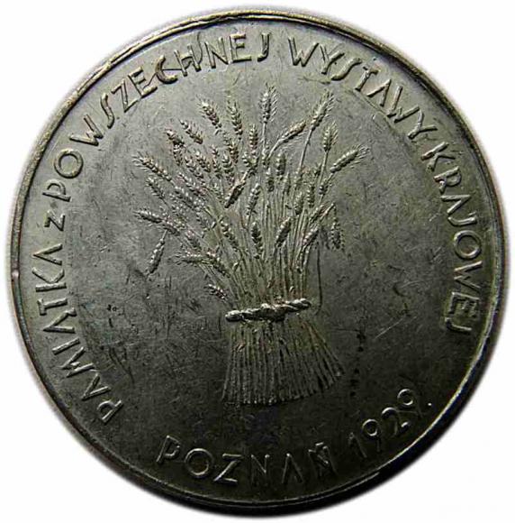 Medal 1929  Powszechna Wystawa Krajowa w Poznaniu (1)
