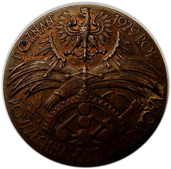 Medal 1929  Powszechna Wystawa Krajowa w Poznaniu (2)