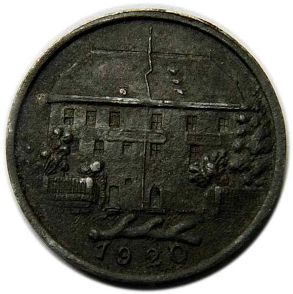 10 fenigów 1920 Munsingen Niemcy (2)