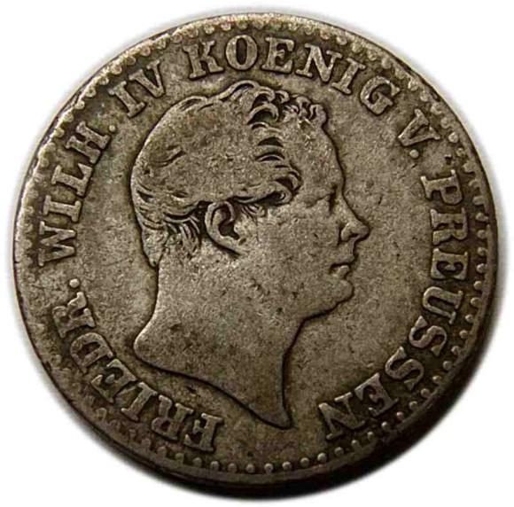 2 1/2 srebrnego grosza 1842 Fryderyk Wilhelm IV Prusy Berlin (2)