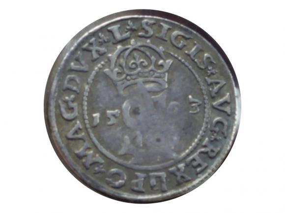 Trojak 1563, Wilno, Zygmunt August (2)