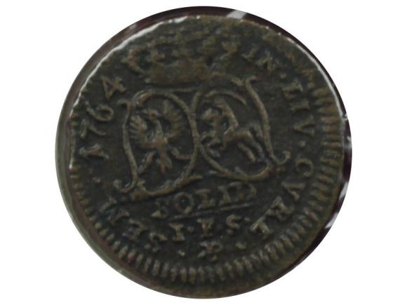 szeląg, Ernest Jan Biron, Mitawa 1764 (2)