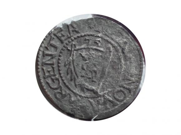 Szeląg 1575, Mitawa, Gotthard Kettler (1)