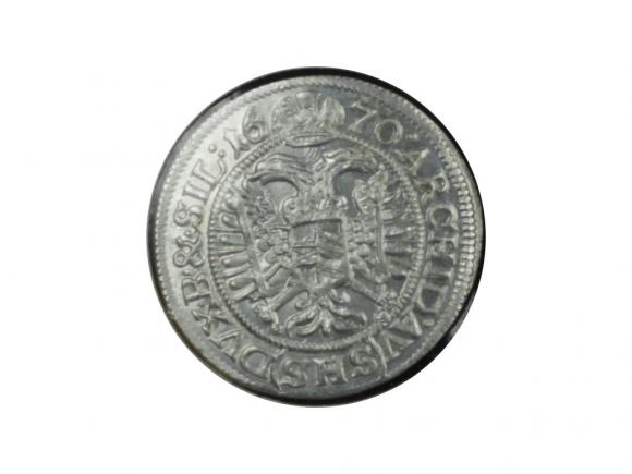 3 krajcary 1670, Wrocław, Leopold I (2)