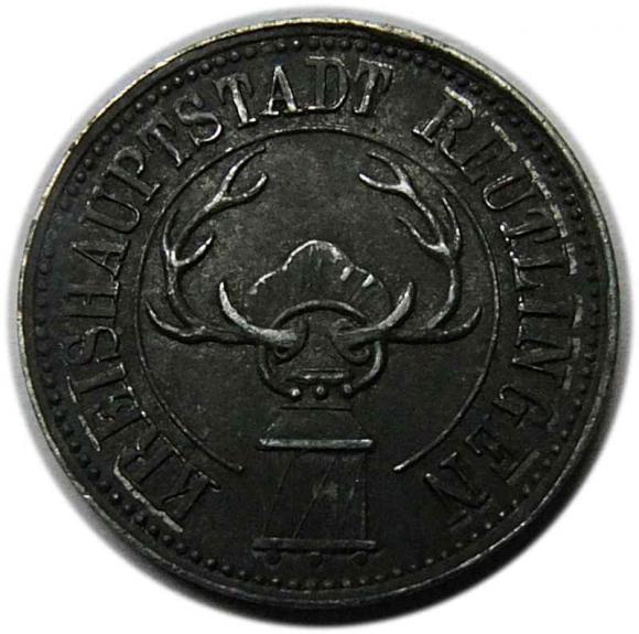 50 fenigów 1918 Reutlingen Niemcy (2)