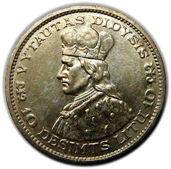 10 litów 1936 Litwa (1)