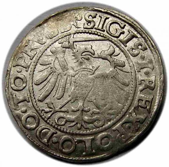 Grosz 1540 Zygmunt I Stary Elbląg (2)