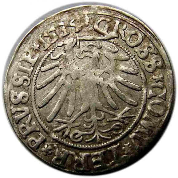 Grosz 1534 Zygmunt I Stary Prusy Królewskie Toruń