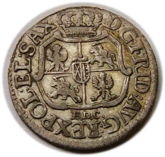 1/24 talara 1763 Fryderyk August II Lipsk (1)