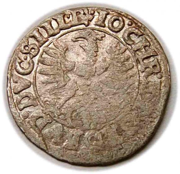 3 krajcary 1618 Jan Krystian, Jerzy Rudolf Księstwo Brzesko Legnicko Wołowskie Złoty Stok (2)