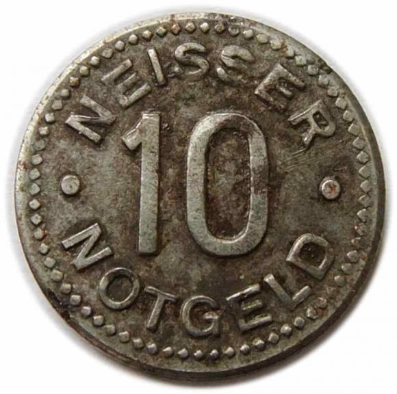 10 fenigów Nysa / Neisser  (1)