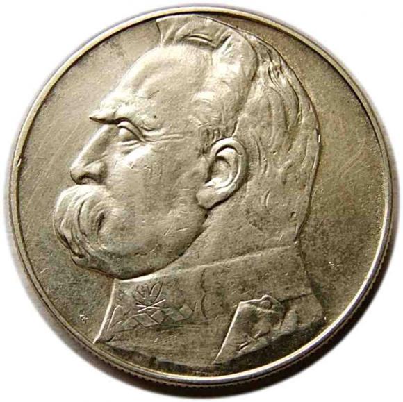10 złotych 1938 Józef Piłsudski II RP (1)