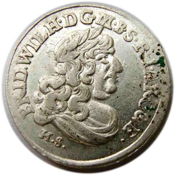 Szóstak 1682 Fryderyk Wilhelm Prusy Królewiec (1)
