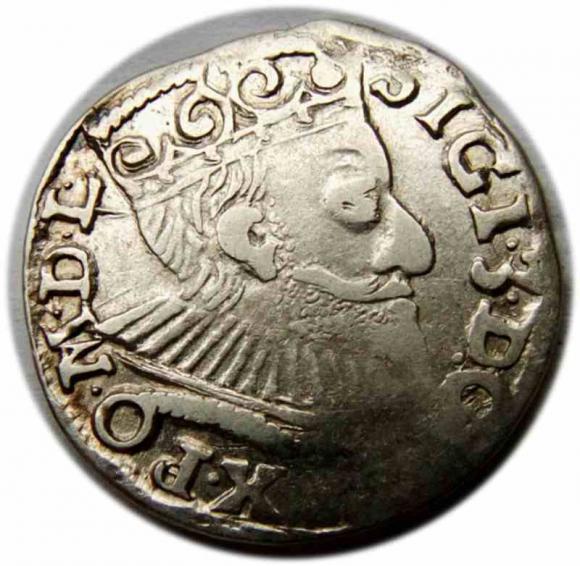 Trojak 1593 Zygmunt III Waza Poznań (1)