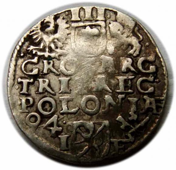 Trojak 1594 Zygmunt III Waza Poznań (2)