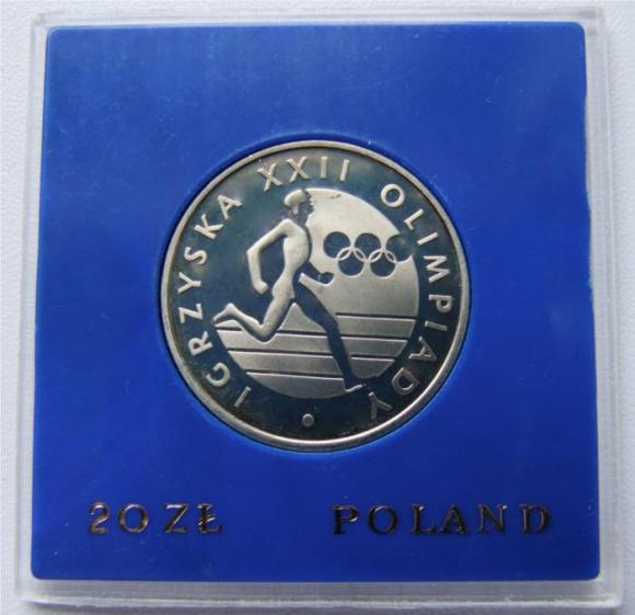 20 złotych 1980 Igrzyska XXII Olimpiady (1)