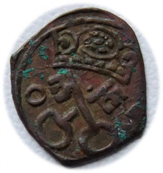 Denar 1605 Zygmunt III Waza Poznań (1)