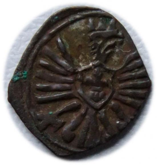 Denar 1605 Zygmunt III Waza Poznań (2)