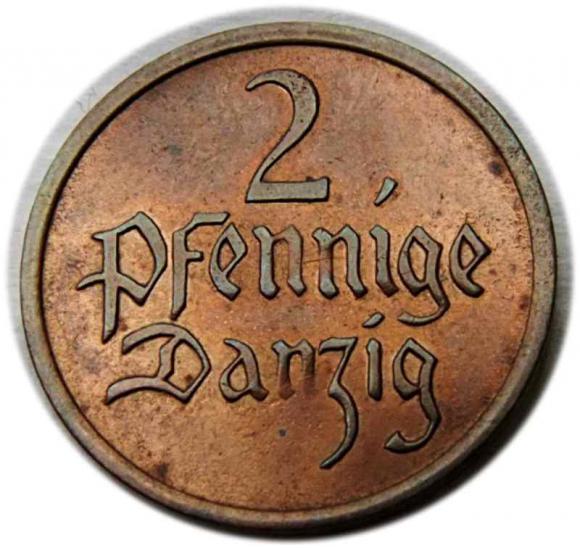 2 fenigi 1937 Wolne Miasto Gdańsk Berlin (1)