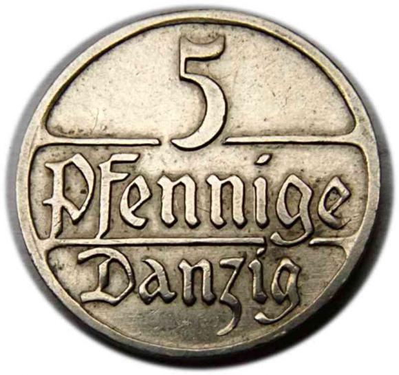 5 fenigów 1928 Wolne Miasto Gdańsk Berlin (1)