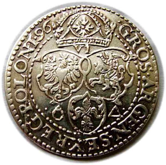 Szóstak 1596 Zygmunt III Waza Malbork (2)