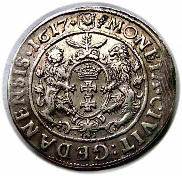 Ort 1617 Zygmunt III Waza Gdańsk (2)