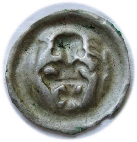 brakteat rycerz Zakon Krzyżacki (2)