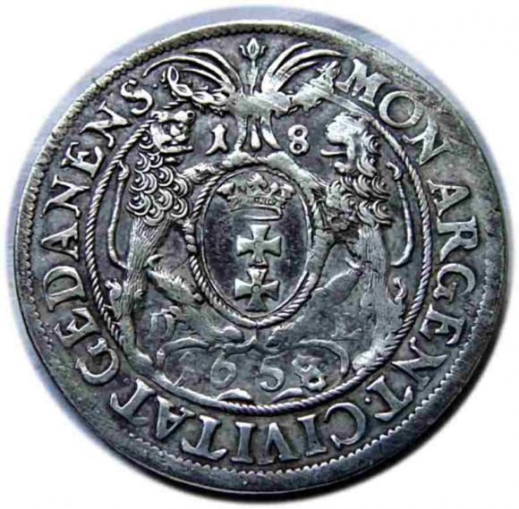 Ort 1657/8 Jan Kazimierz Gdańsk (2)