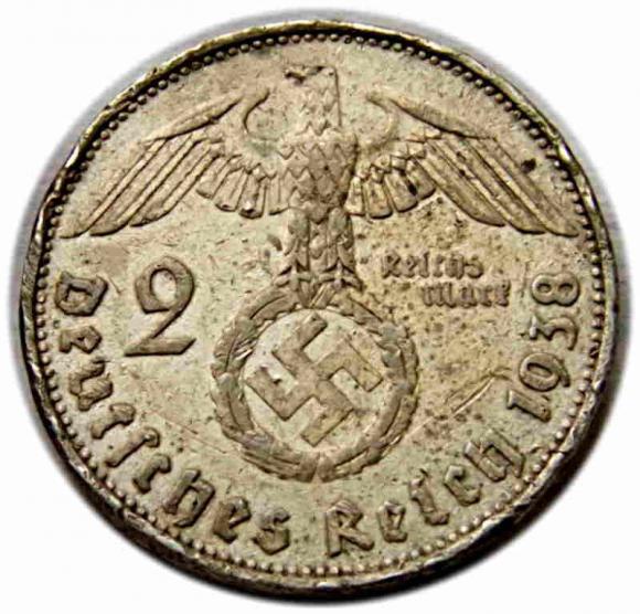2 marki 1938 Niemcy Berlin  (2)
