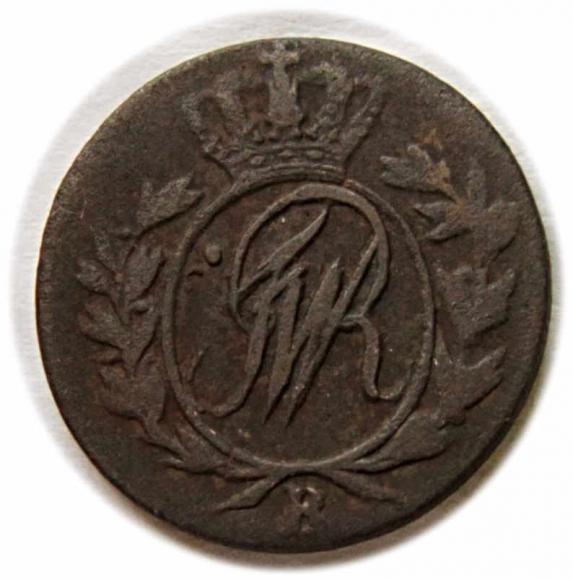 Półgrosz 1797 Fryderyk Wilhelm II Prusy Wrocław (2)