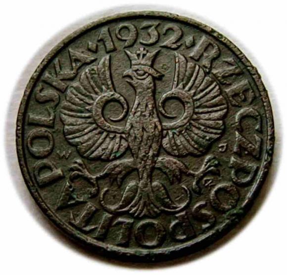 2 grosze 1932 II RP Warszawa (2)