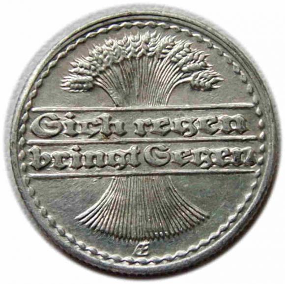 50 fenigów 1921 Niemcy Republika Weimarska (2)