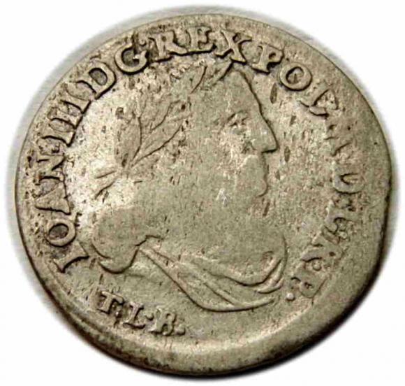 Szóstak 1681 Jan III Sobieski Bydgoszcz (1)