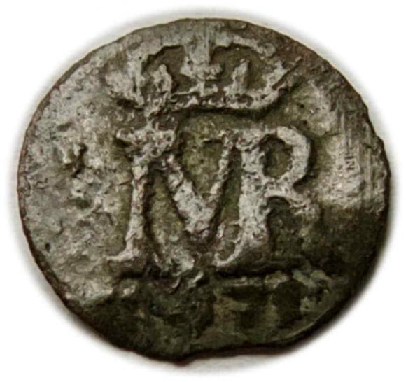 Szeląg 1671 Michał Korybut Wiśniowiecki Toruń (1)