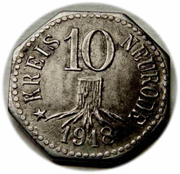 10 fenigów 1918 Nowa Ruda / Neurode (2)