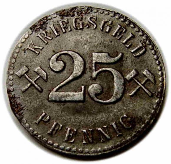 25 fenigów 1918 Nowa Ruda / Neurode (1)