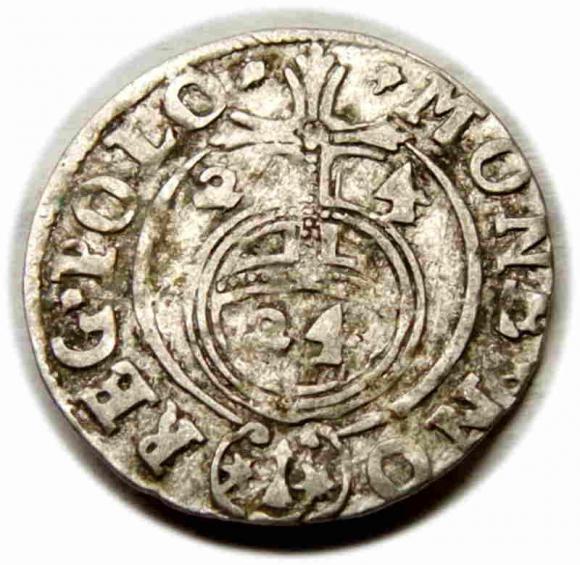 Półtorak 1624 Zygmunt III Waza Bydgoszcz (1)