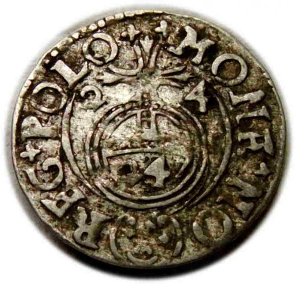 Półtorak 1624 Zygmunt III Waza Bydgoszcz (1)