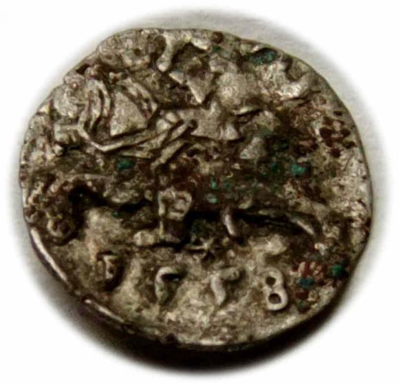 Denar 1558 Zygmunt II August Wilno (1)