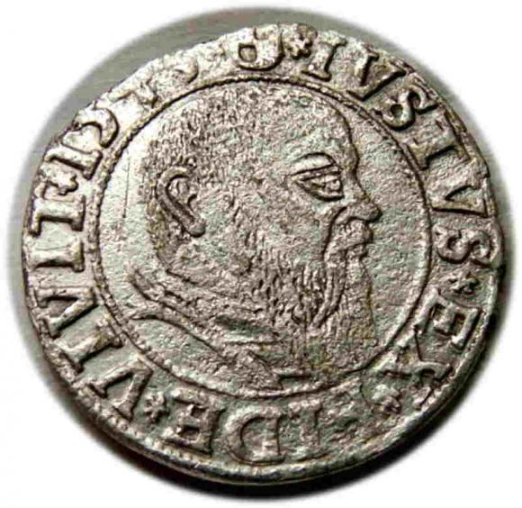 Grosz 1543 Albrecht Hohenzollern Księstwo Pruskie Królewiec (1)