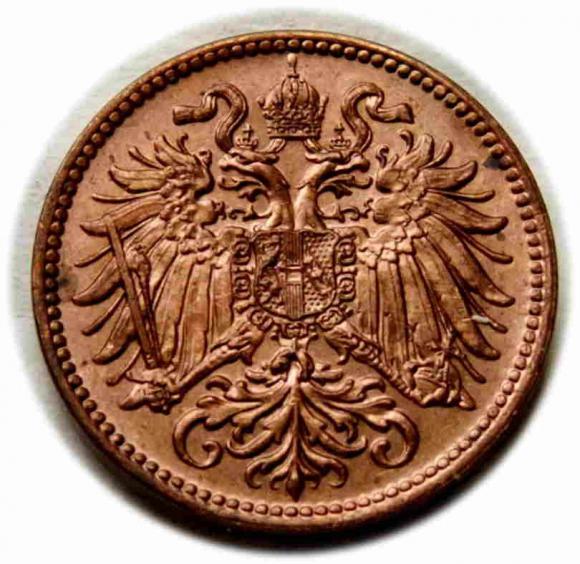 2 halerze 1914 Franciszek Józef I Austria (2)