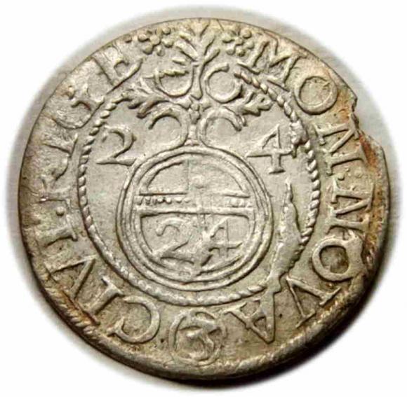 Półtorak 1624 Gustaw II Adolf Ryga (1)