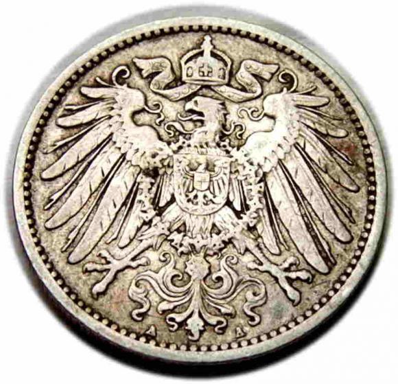 1 marka 1905 Wilhelm II Hohenzollern Niemcy Berlin (2)