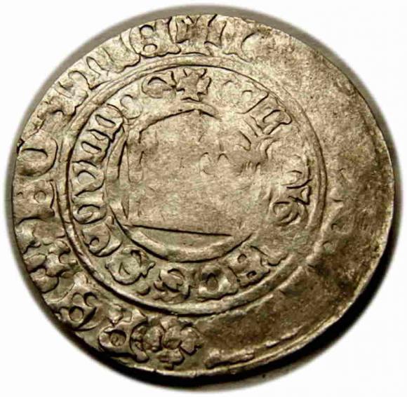 Grosz praski Władysław II Jagiellończyk Czechy Praga (1)