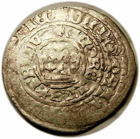 Grosz praski Jerzy z Podiebradu Czechy Praga (1)