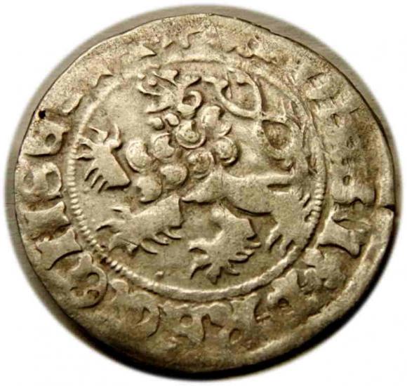 Grosz praski Władysław II Jagiellończyk Czechy Praga (2)