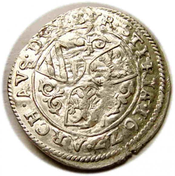 3 krajcary 1622 Ferdynand II Habsburg Austria Graz (2)
