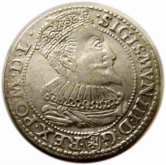 Szóstak 1596 Zygmunt III Waza Malbork (1)